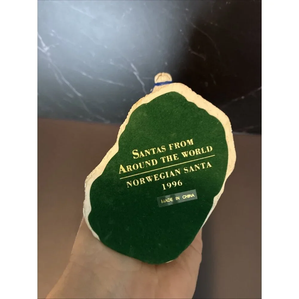 1996 Norwegian Santa Polar Bear Santas From Around World Figurine